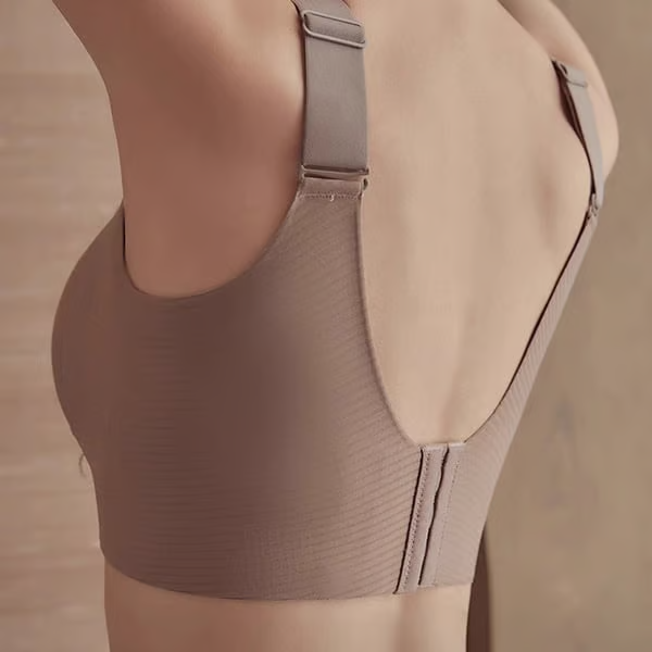️Women's Ribbed Push Up Adjustable Wireless Bra