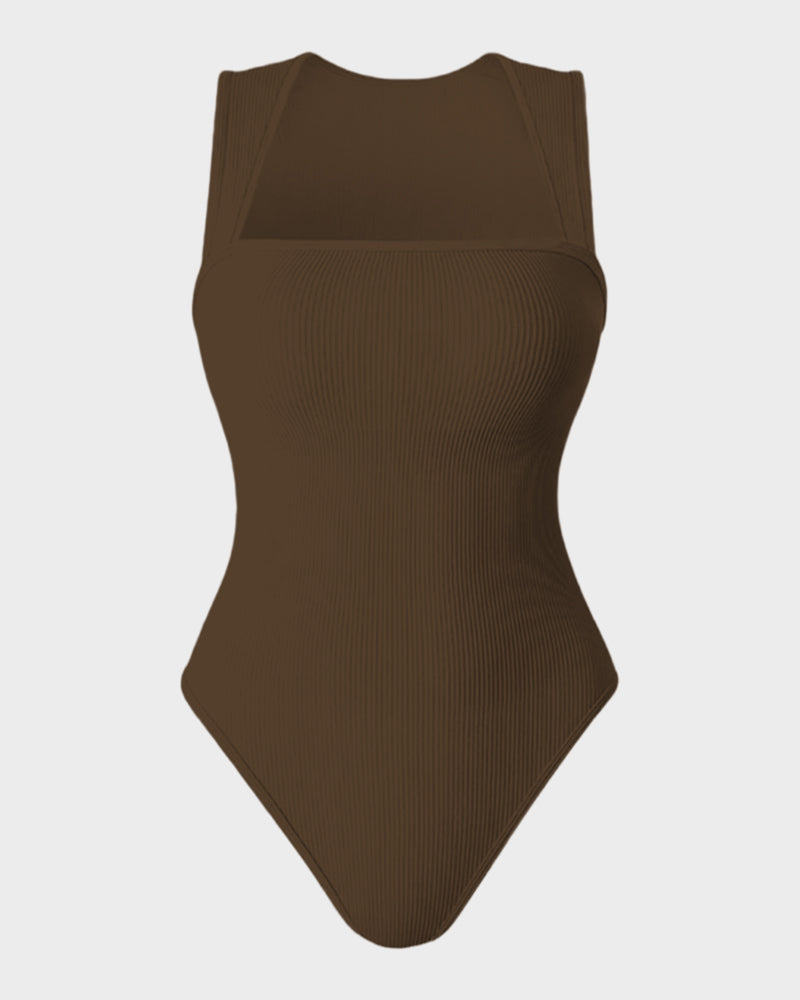 Sleeveless Tummy Control Tank Tops Bodysuits
