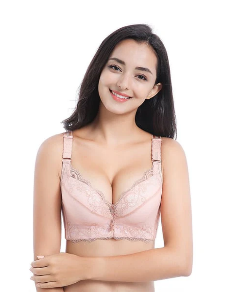 Lace Underwire Padded Push Up Bra