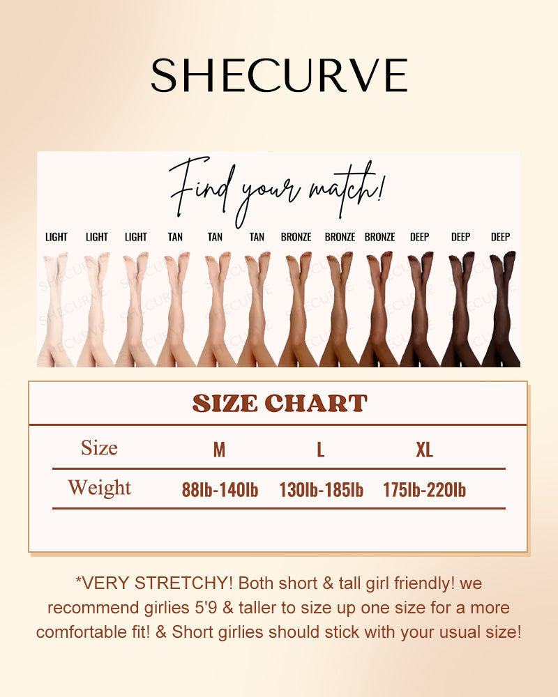 Cozy Magic Fleece Lined Tights ¨C Closed Foot | XS¨C3XL, Plus Size